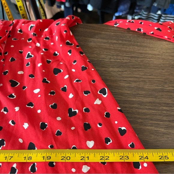 ❤️ NEW LOOK Red Leopard Print Wrap Dress 4 - Picture 11 of 13